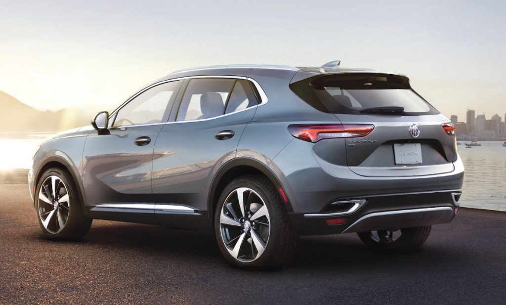 The new 2021 Buick Envision