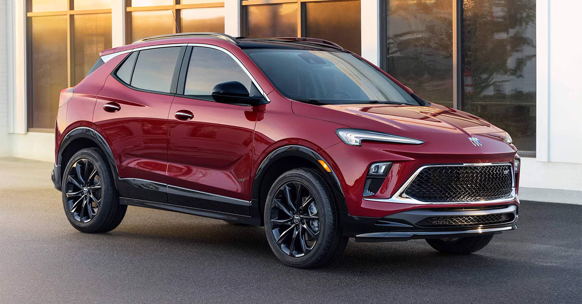 2025 Buick Encore Exterior in red