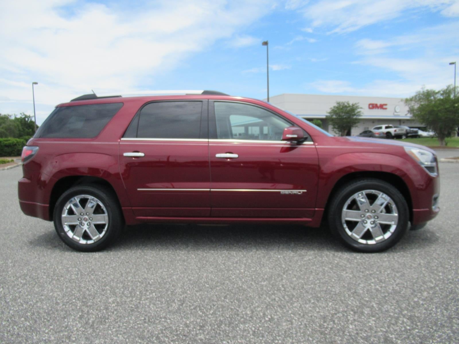 Used 2015 GMC Acadia Denali with VIN 1GKKRTKD4FJ286152 for sale in Fruitland Park, FL