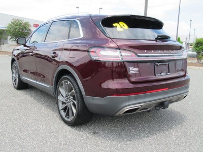 2020 Lincoln Nautilus Reserve