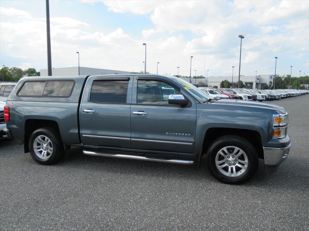 Used 2014 Chevrolet Silverado 1500 LTZ with VIN 3GCUKSEC4EG367299 for sale in Fruitland Park, FL