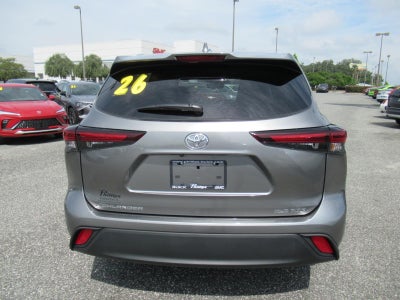 2026 Toyota Highlander XLE