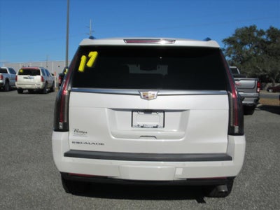 2017 Cadillac Escalade Platinum