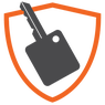 Buick Guaranteed Asset Protection (GAP) Coverage Logo with Car Key Icon - Phillips Buick GMC in FRUITLAND PARK FL