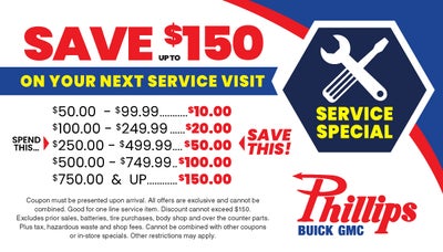 Save Up To $150 On Your Next Service Visit
