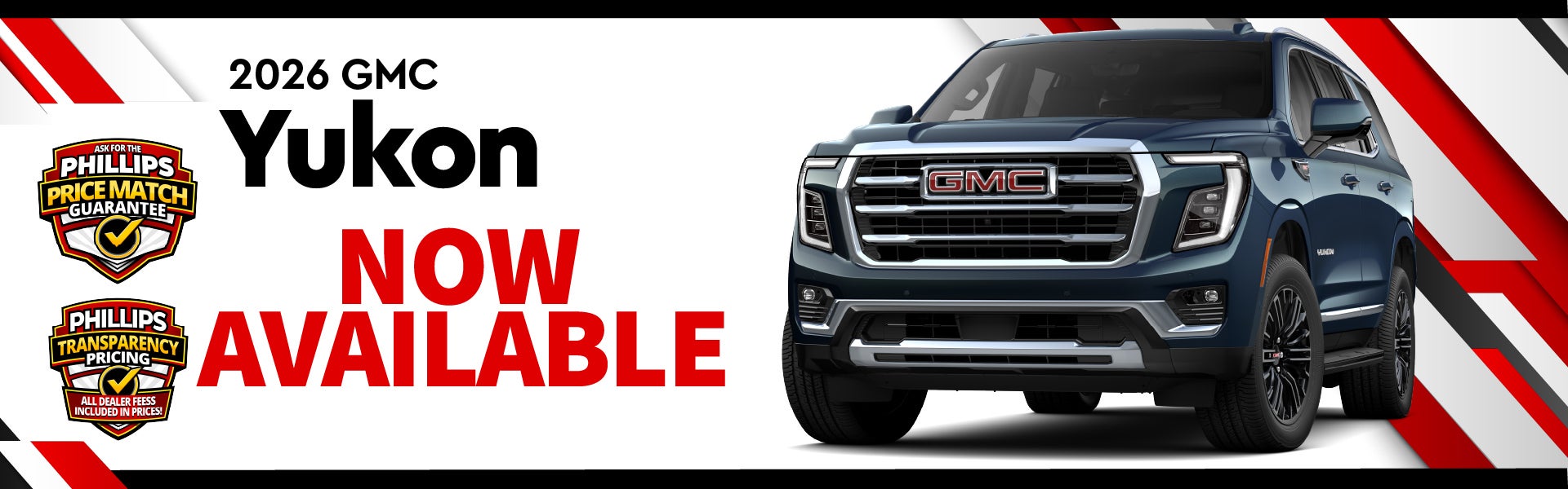 2026 GMC Yukon - NOW AVAILABLE