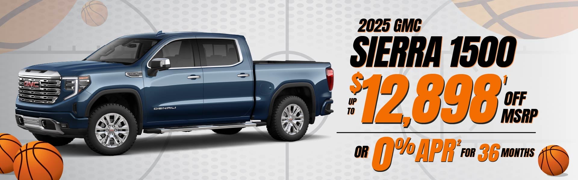 2025 GMC Sierra 1500 save up to $12,898 or 0% APR