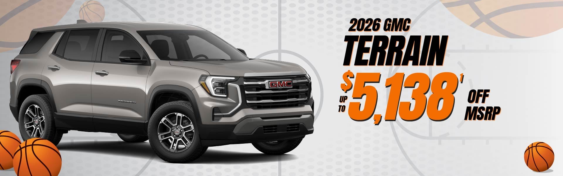 2026 GMC Terrain - up to $5138 off MSRP