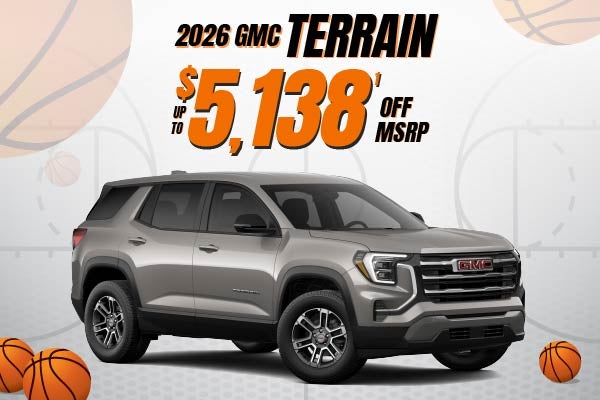 2026 GMC Terrain - up to $5138 off MSRP