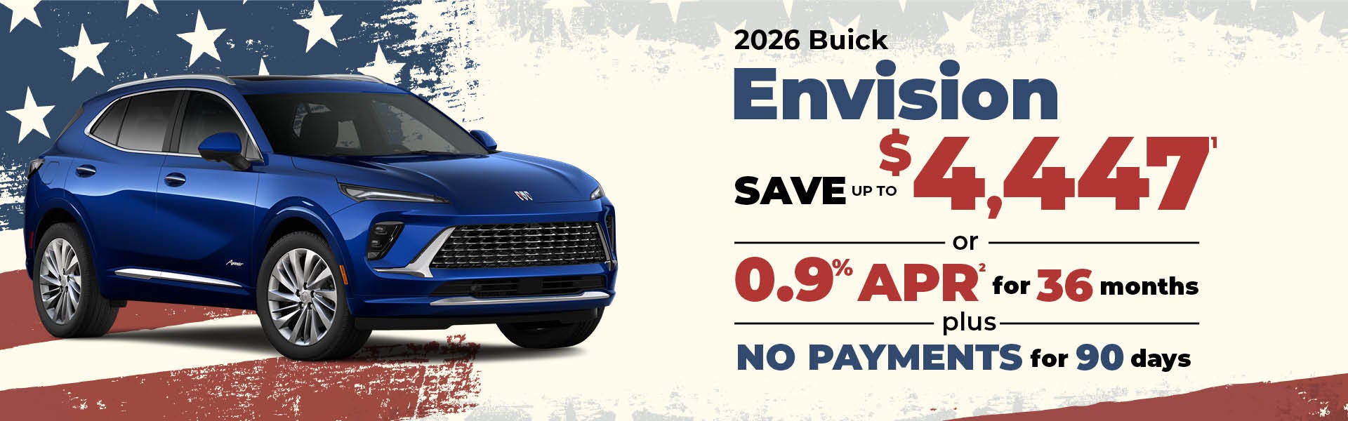 2026 Buick Envision - up to $4447 off MSRP or 0.9% APR