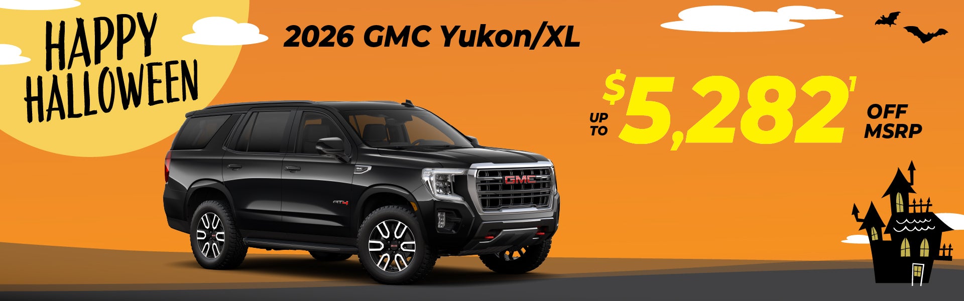 2026 GMC Yukon - save up to $5282 off MSRP