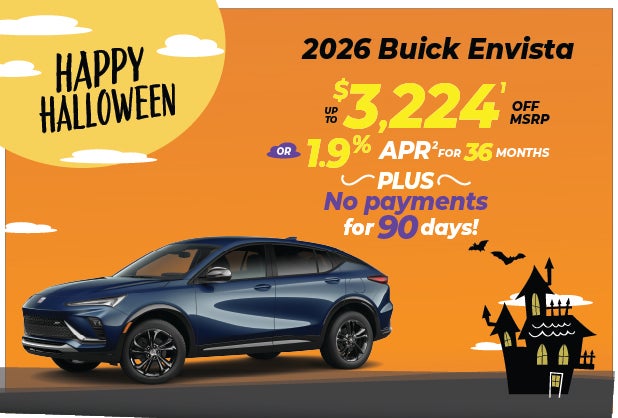 2026 Buick Envista - up to $3224 off MSRP or 1.9% for 36 mos
