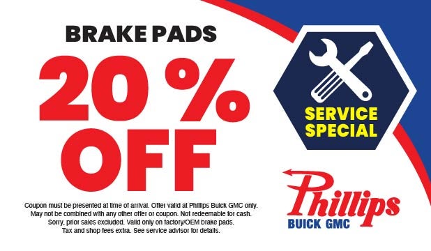 20% Off Brake Pads