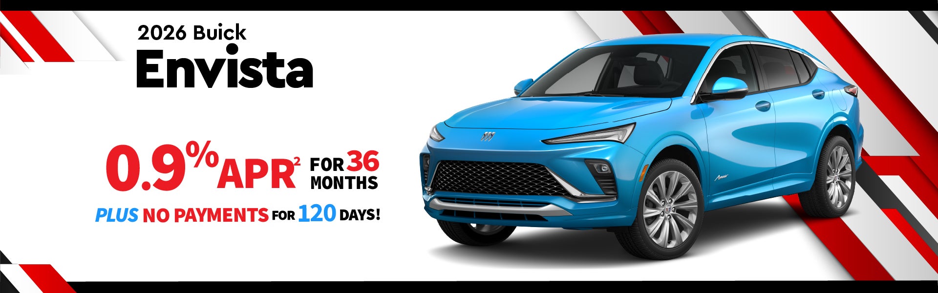 2026 Buick Envista - 0.9% APR for 36 mo