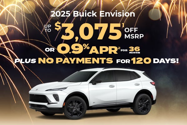 2025 Buick Envision - up to $3075 off MSRP or 0.9% APR