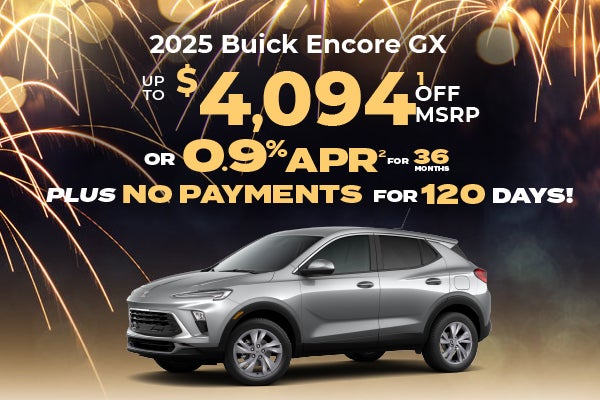 2025 Buick Encore GX - up to $4094 off MSRP or 0.9% APR