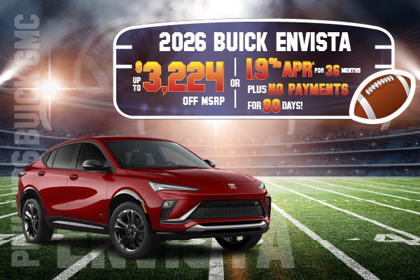 2026 Buick Envista - up to $3224 off MSRP or 1.9% for 36 mos