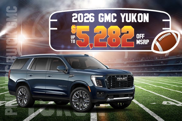 2026 GMC Yukon - save up to $5282 off MSRP