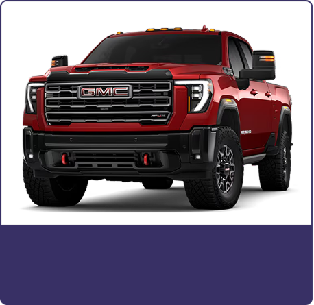 Red 2026 GMC Sierra 2500 HD AT4X shown from the front three-quarter angle