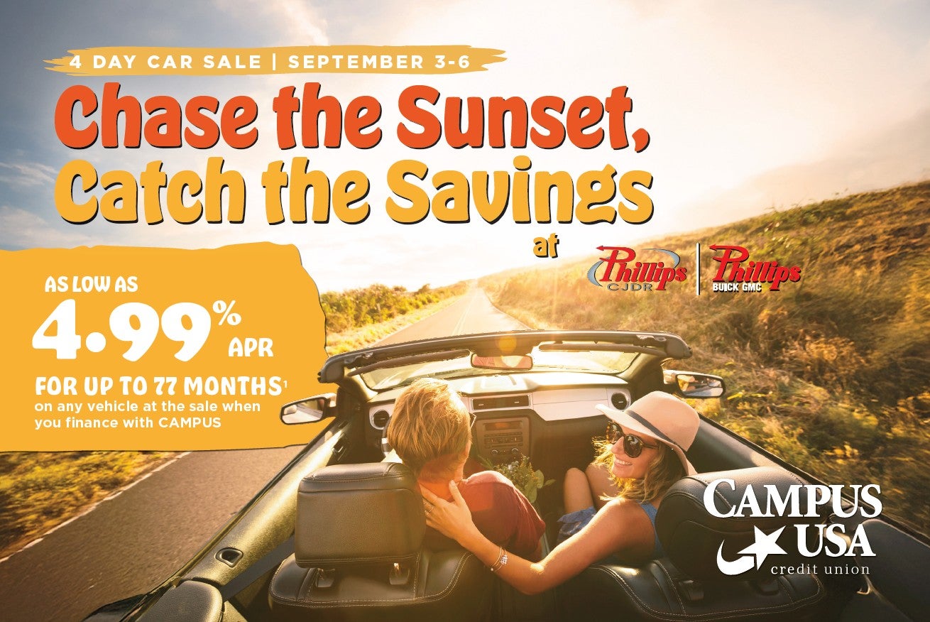 Campus USA Sale Flyer Page 1