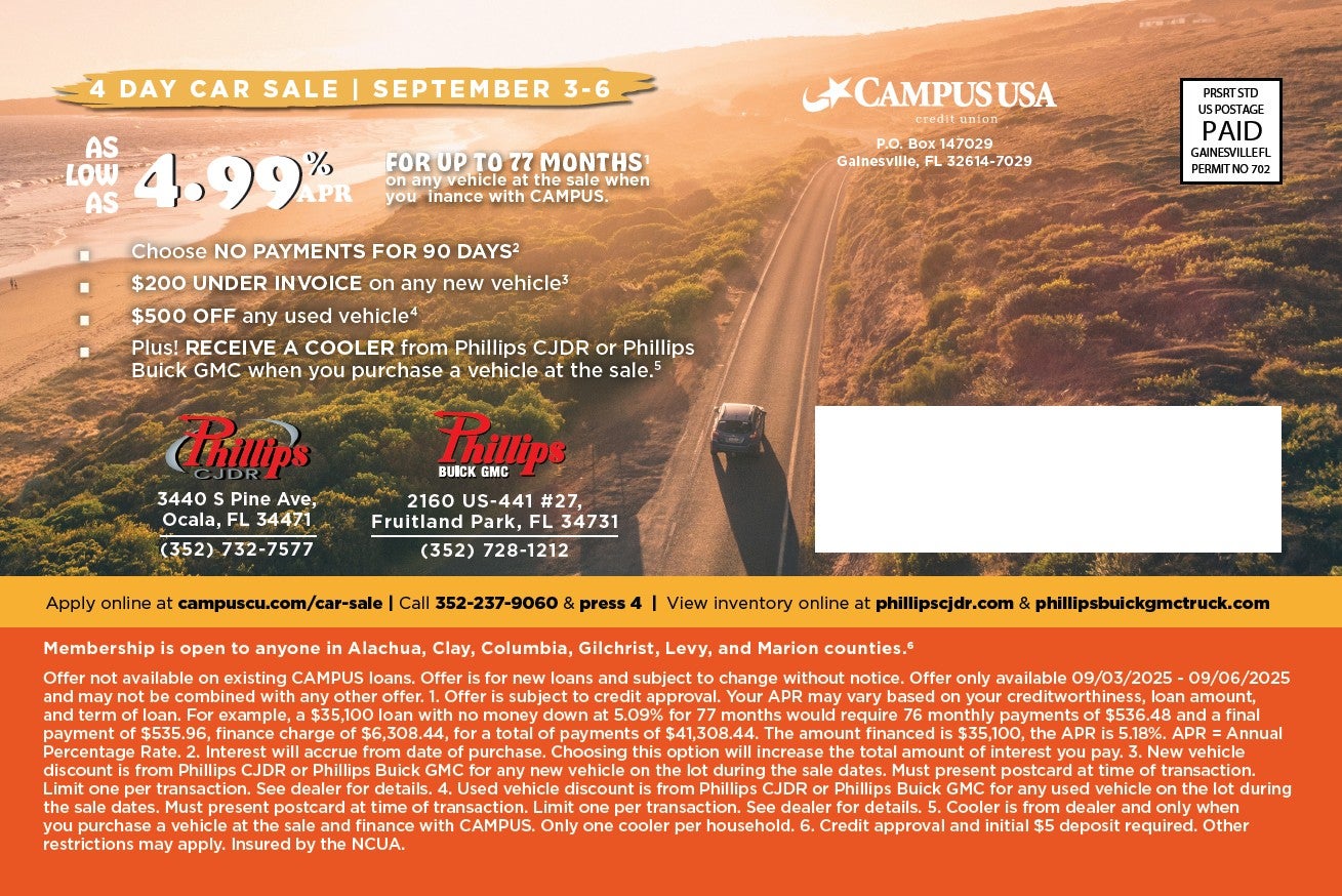 Campus USA Sale Flyer Page 2